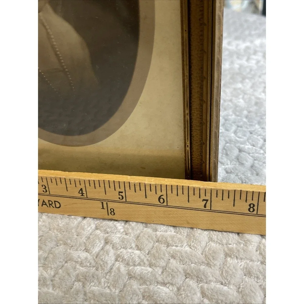 Vintage‎ Gold Wooden Double Picture Photo Frame Ornate  10